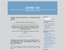 Tablet Screenshot of comite12a.ifaway.net